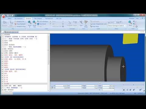 CIMCO Edit 7 - Turning Simulation
