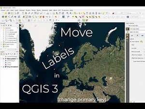 Change primary key for labels in QGIS 3 | burdGIS