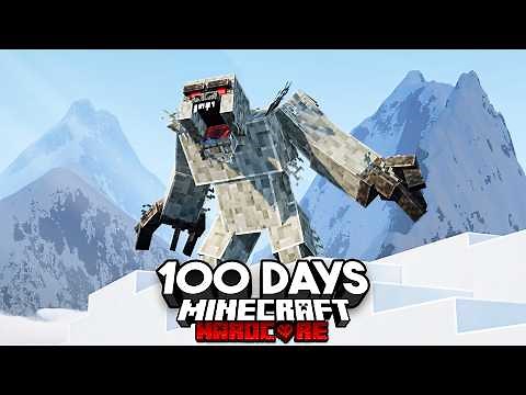 100 Days on a Realistic Mount Everest Expedition in Minecraft Hardcore