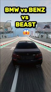 Which Survives the MEGA RAMP? 💥 BMW M5 vs Mercedes vs Dump Truck | BeamNG.drive #beamng #shorts