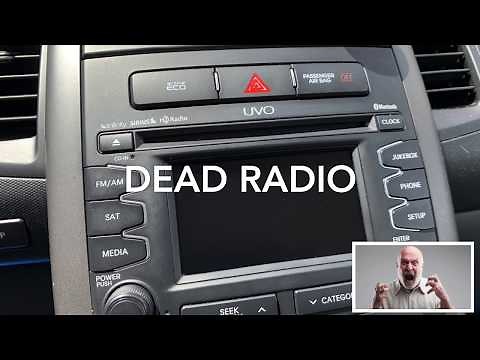 DIY Fix Your Broken Car Radio - Kia Soul 2011 2012 2013 - THIS WORKS!