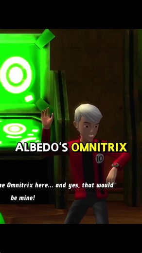 What was the true colour of albedo omnitrix #omnitrix #ben10 #ben10alienforce #cartoon #albedo