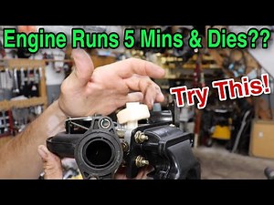 Engine Runs 5 Mins and Dies? Try This Amazing Trick!