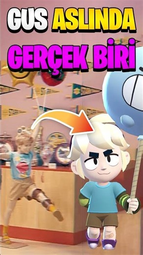 IS GUS A REAL PERSON? - Brawl Stars #brawlstars #shorts