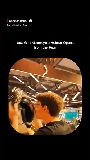 This Helmet Opens From the BACK?! New Milan Innovatio