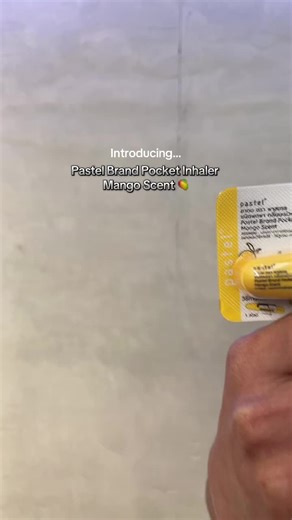 Pastel Brand Pocket Inhaler Mango Scent: Relax and Breathe