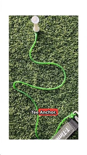 A smarter way to practice golf is here - T-Time® golf tee anchor