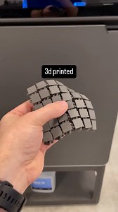 3D printed mesh with pa-12 on the formlabs sls! . Video by @salvatore_milana_3dprint (Definitely check that out) . Get all kinds of files on makerworld via the link in my bio! | printedbyprusa