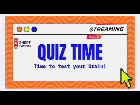 Live Quiz Challenge | Brain Teaser | Live Math Quiz #mathchallenge #brainteasers