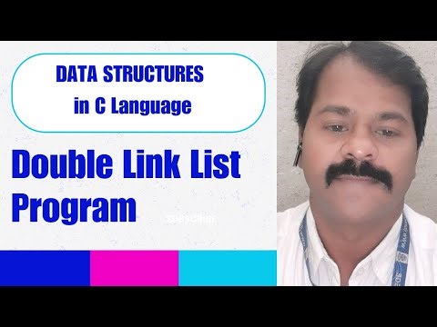Double Link List Program in C Language