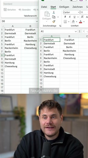 Arbeitest du oft in großen Excel Tabellen mit vielen Blättern?