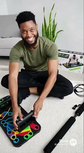 Full-body workout at home