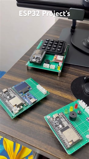 ESP32 Project’s #embeddedsystems #arduino #iotproject #esp32 #gsmmodule