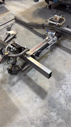 Thank you @sschassisworx for knocking out this front frame stub for @chandlerlosh ‘s Studebaker! This should make it much more user friendly and way easier to do the LS swap! #Grandpawouldapprove! | SloshTubz