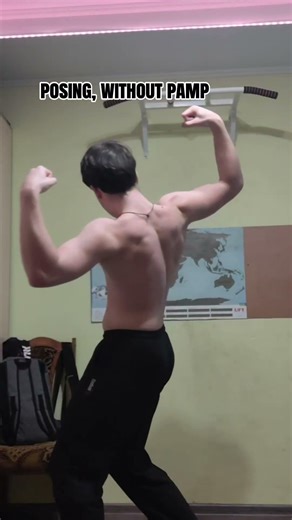 posing, without pamp #calistenics