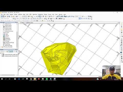 Micromine 11.0 - Generate Contour from Raw DXF Files