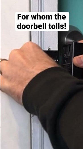 Eufy doorbell installation. #review #tech #techreview #technology #tutorial #howto