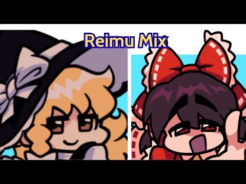 Friday Night Funkin' Reimu Mix | Playable Reimu: Funkin’ Incident (FNF Mod) (Reimu/Marisa)