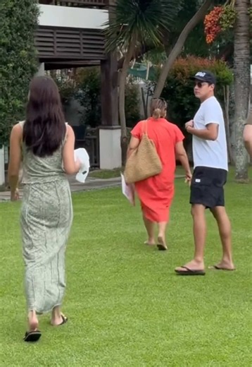 Kaila Estrada and Daniel Padilla at Azure Dive Resort