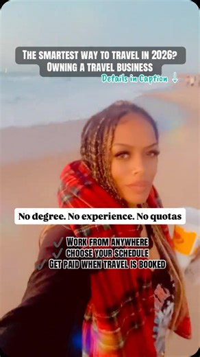 5 comments | Most people think becoming a travel agent means you need experience, expensive equipment, or a travel background. That’s not how this works. Head over to the link in my comments, and reference my ID Code to learn how the travel business works, what’s included, and how you can start getting PAID on a weekly basis in travel! #Itsmissmarilyn #travelbusiness #catravelagent #traveladvisor #remotebusiness | Marilyn Christina | Facebook