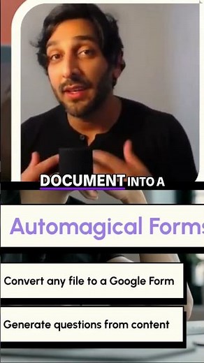 Turn PDFs into Google Forms in ONE CLICK!🤯 #shorts