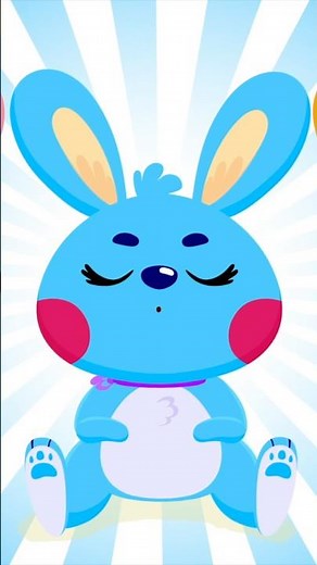 Hop-hop śpiące króliczki! #piosenkidladzieci #śpiewającebrzdące#shorts