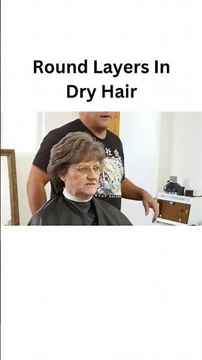 How To Cut Round Layers In Dry Hair Step By Step ✂️ | Women’s Haircut Tutorial