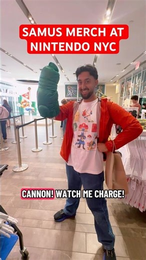 THE #NINTENDOSTORE in NYC has #samus arm you can buy! Perfect for #metroid fans! #samuscosplay