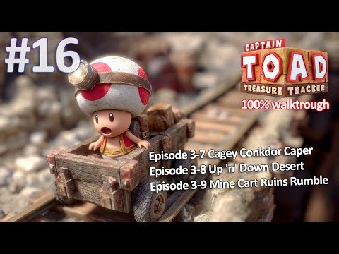 [100% Walktrough] Captain Toad Treasure Tracker - Episode 3 Levels 7-9