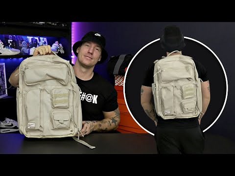Unboxing/Reviewing The Nike Utility Elite 2.0 Desert Khaki Backpack (On Body)