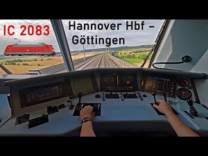 InterCity Königssee | IC 2083 Hannover Hbf - Göttingen | Cab Ride | BR 101