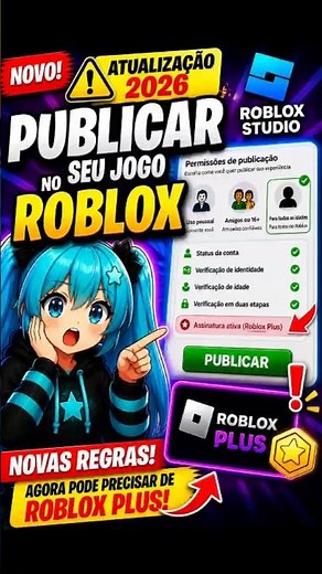 HOW TO PUBLISH YOUR GAME ON ROBLOX STUDIO IN 2026 🔥 FAST AND SIMPLE ⚠️ NEW RULE + ROBLOX PLUS