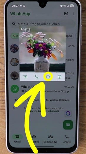 WhatsApp tip: Simply tap on the profile picture and call or send a message immediately.