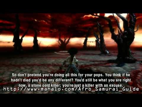 Afro Samurai Walkthrough - Justice Boss Fight Part 1 HD