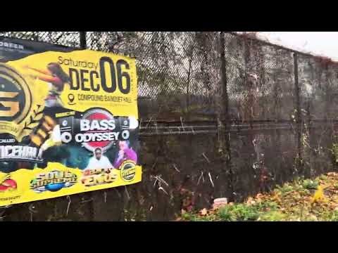 Rainy day bus action