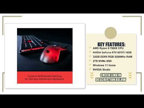 iBUYPOWER Y40 PRO Black Gaming PC Desktop Computer AMD Buying Guide