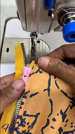 Clean Zipper End Tutorial for Beginners #patternmaking #sewingtips #diy