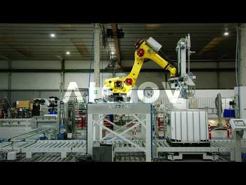 ROBOT FILLER - AUTOMATIC FILLING FOR IBC, DRUMS AND CANISTERS + UNCAPPING + CAPPING + SEALING