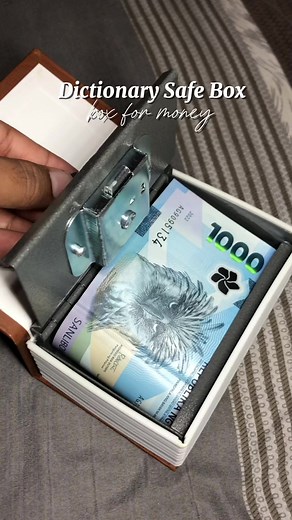 XL Dictionary Safe Box for Secure Savings