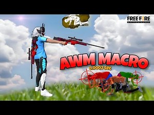 SCOPE AWM Macro 2024 and SIMPLE DOUBLE AWM Macro in bluestacks 5/ msi4 [8k]