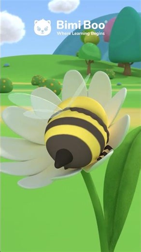 What Do Bees Do? 🐝 Fun Kids Learning Short #kidsvideos #funforkids #kidslearning