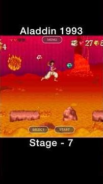 Aladdin 1993 Stage - 7 #trending #shorts #gaming