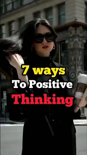 Learn how to think positive #selfimprovement #thinkpositive #psychologytips