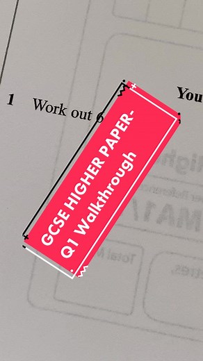 Edexcel Higher Sample Paper 1- Question 1 out of 25 Walkthrough :) #gcsemaths #higherpaper #maths #onlinelearning #walkthrough #mathshelp #edexcel