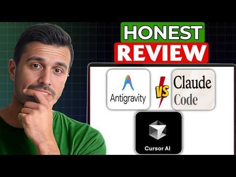 Antigravity vs Claude Code vs Cursor – Full Comparison & Review