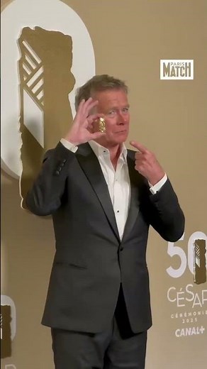 Franck Dubosc reçoit un mini César