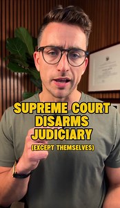 The Supreme Court just neutered the judiciary—while giving Trump a free pass to break the law. | Sawyer Hackett