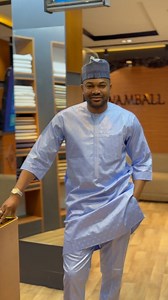 Classy three quarter bazin kaftan #wamball | Wamball