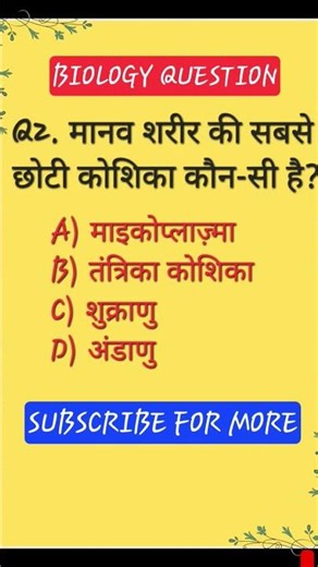 Cell Biology Objective Questions | Class 9 Science MCQs | Cytology Important Questions in Hindi
