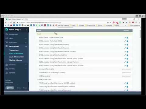 Wave For Dummies - #3 Chart of Accounts